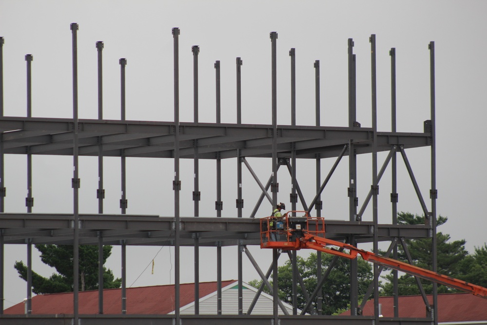 Army Corps of Engineers-led projecct to build new barracks continues at Fort McCoy