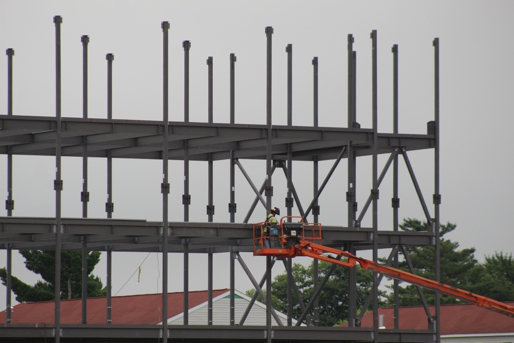 Army Corps of Engineers-led projecct to build new barracks continues at Fort McCoy