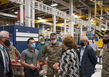 Under Secretary Lord visits AFSC, OC-ALC