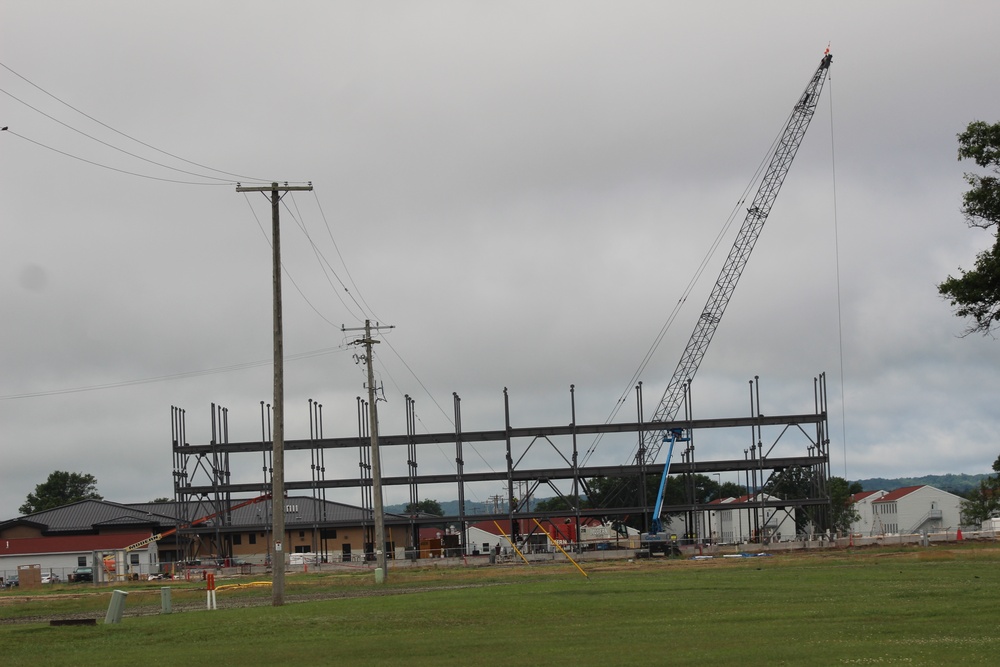 Army Corps of Engineers-led projecct to build new barracks continues at Fort McCoy