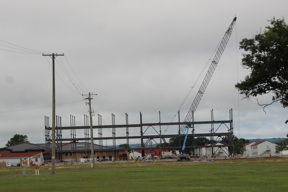 Army Corps of Engineers-led projecct to build new barracks continues at Fort McCoy