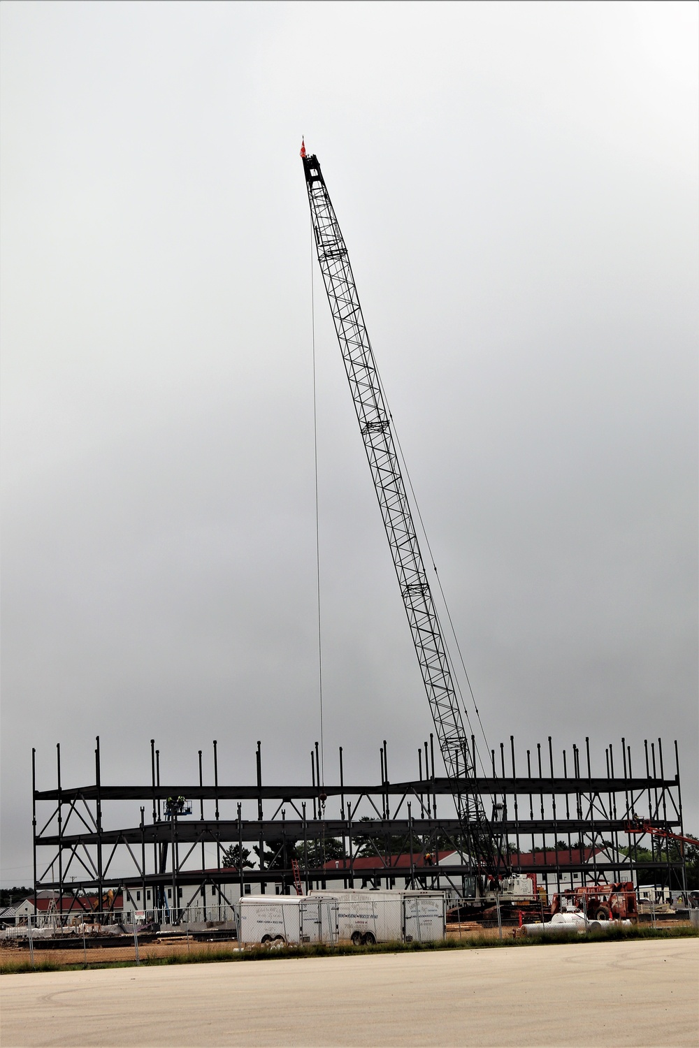 Army Corps of Engineers-led projecct to build new barracks continues at Fort McCoy