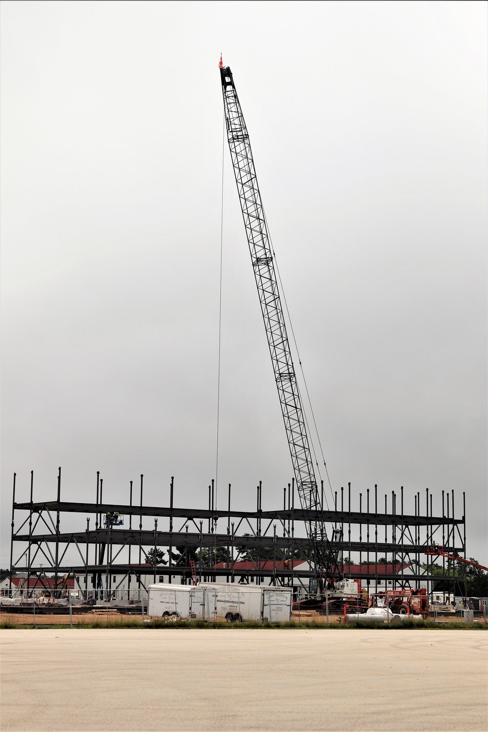 Army Corps of Engineers-led projecct to build new barracks continues at Fort McCoy