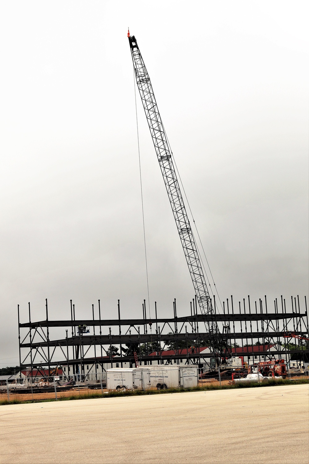 Army Corps of Engineers-led projecct to build new barracks continues at Fort McCoy