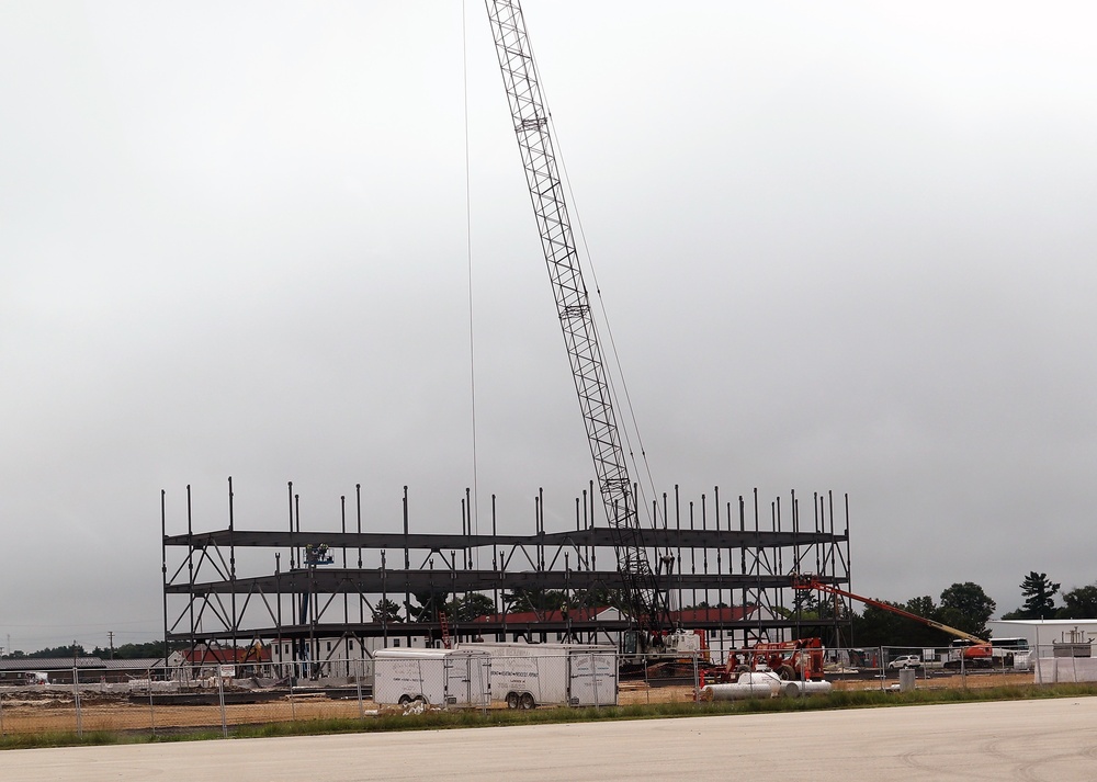 Army Corps of Engineers-led projecct to build new barracks continues at Fort McCoy