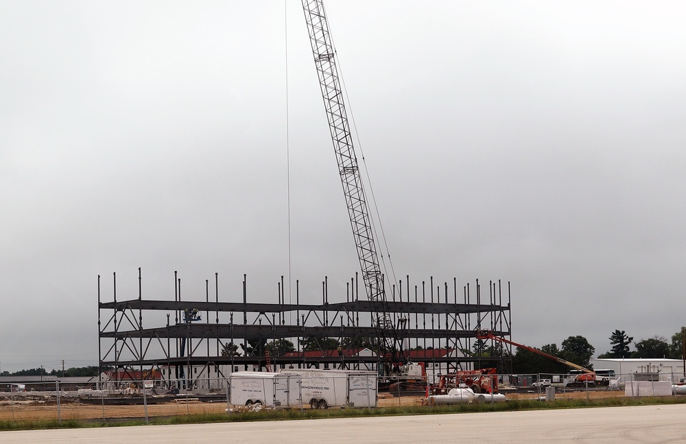 Army Corps of Engineers-led projecct to build new barracks continues at Fort McCoy