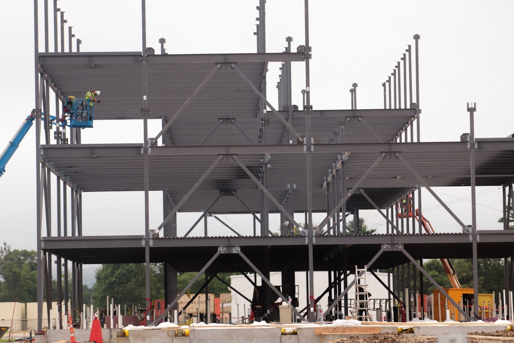 Army Corps of Engineers-led projecct to build new barracks continues at Fort McCoy