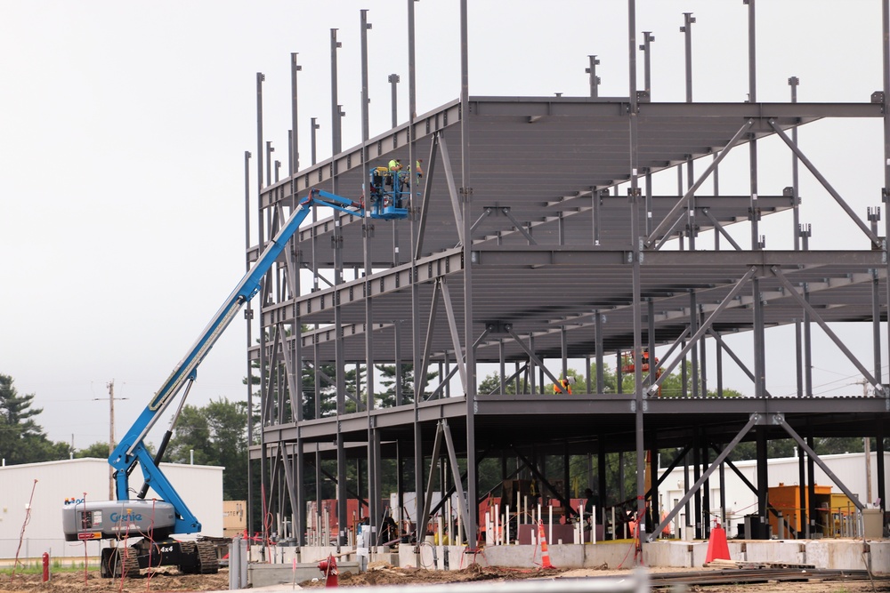 Army Corps of Engineers-led projecct to build new barracks continues at Fort McCoy