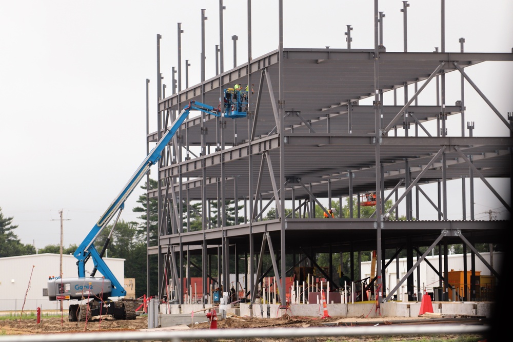 Army Corps of Engineers-led projecct to build new barracks continues at Fort McCoy