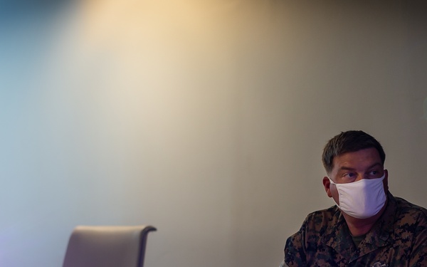 US Marines hosts COVID-19 class with Argentinian navy