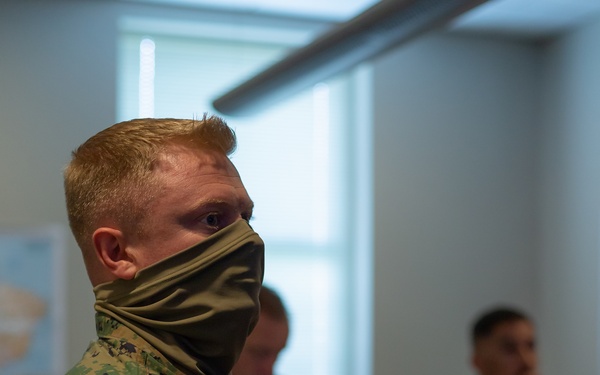 US Marines hosts COVID-19 class with Argentinian navy