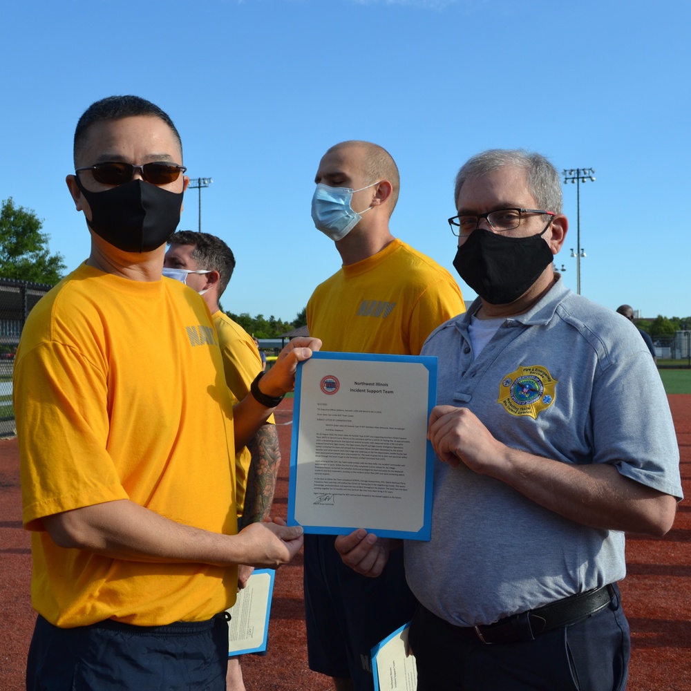 Great Lakes Team Helps Local Community During Emergency