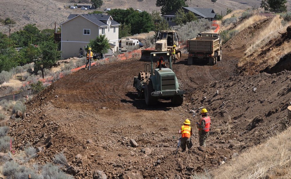 Oregon Guard completes improvements at Maupin track