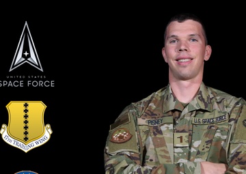 First Space Force intelligence officer to train at GAFB