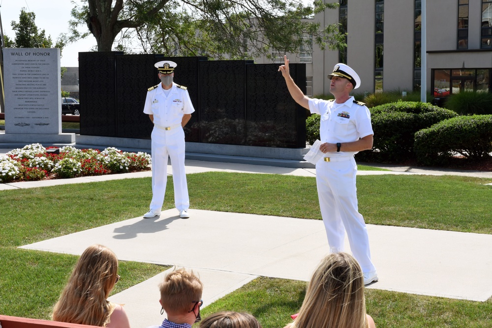 Assumption of command ceremony for PCU Idaho (SSN 799)