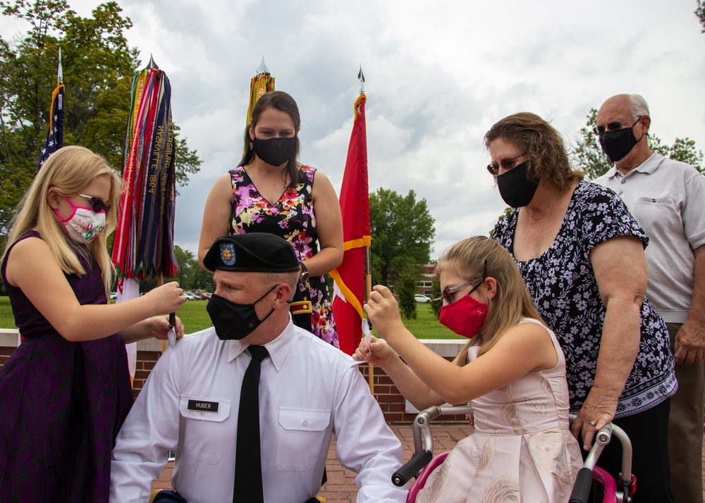 Lieutenant Colonel Michael J Huber Promotion Ceremony