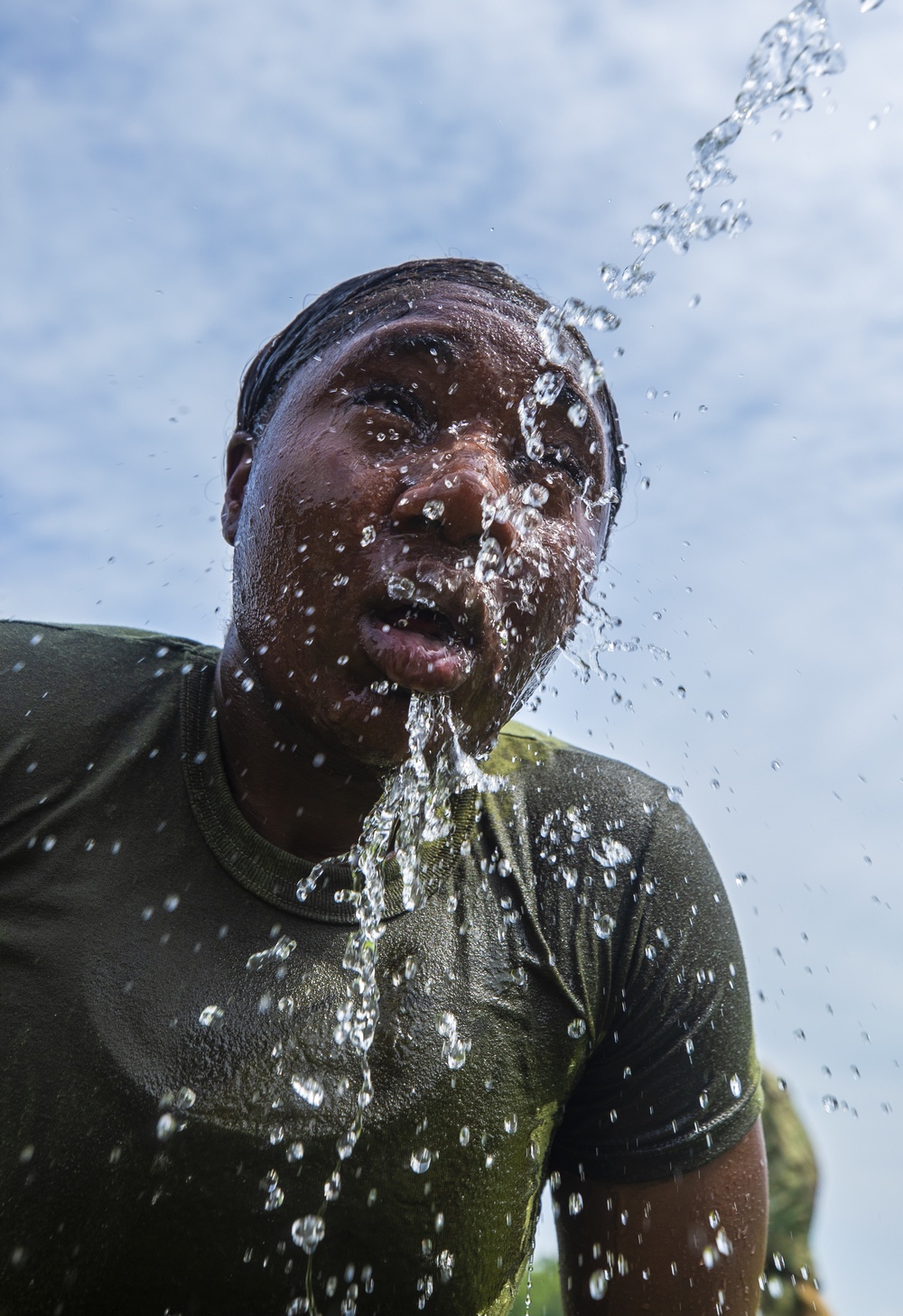 Marine Corps Base Quantico Marines OC Spray Training