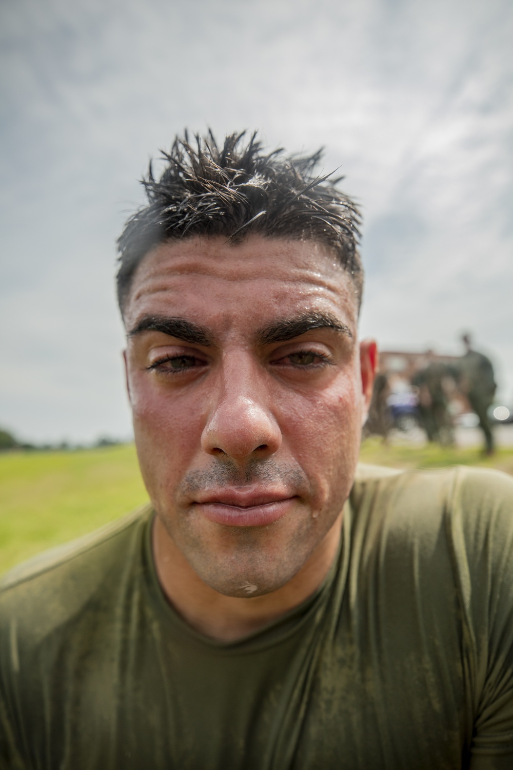 Marine Corps Base Quantico Marines OC Spray Training