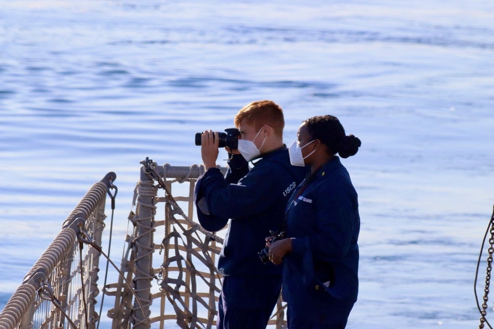 U.S. Coast Guard participates in search and rescue exercise off Greenland