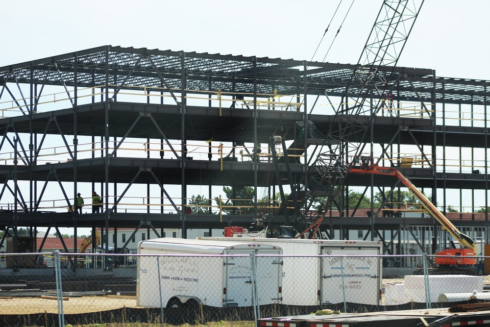 Army Corps of Engineers-led projecct to build new barracks continues at Fort McCoy