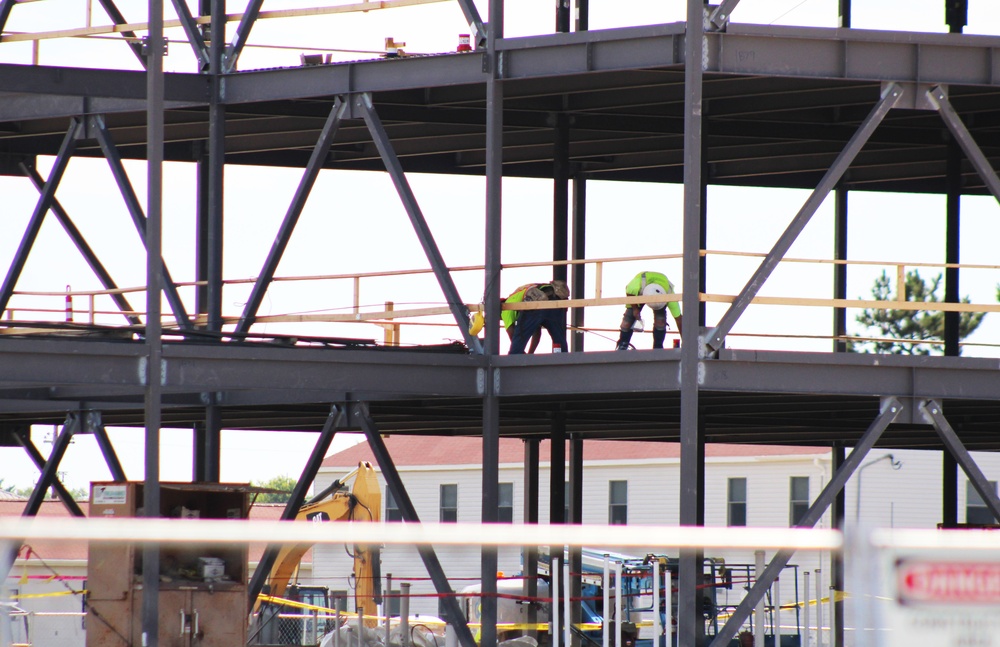 Army Corps of Engineers-led projecct to build new barracks continues at Fort McCoy