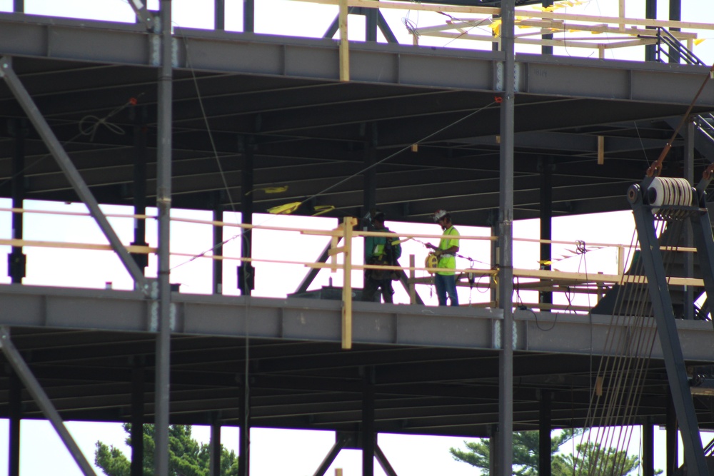 Army Corps of Engineers-led projecct to build new barracks continues at Fort McCoy