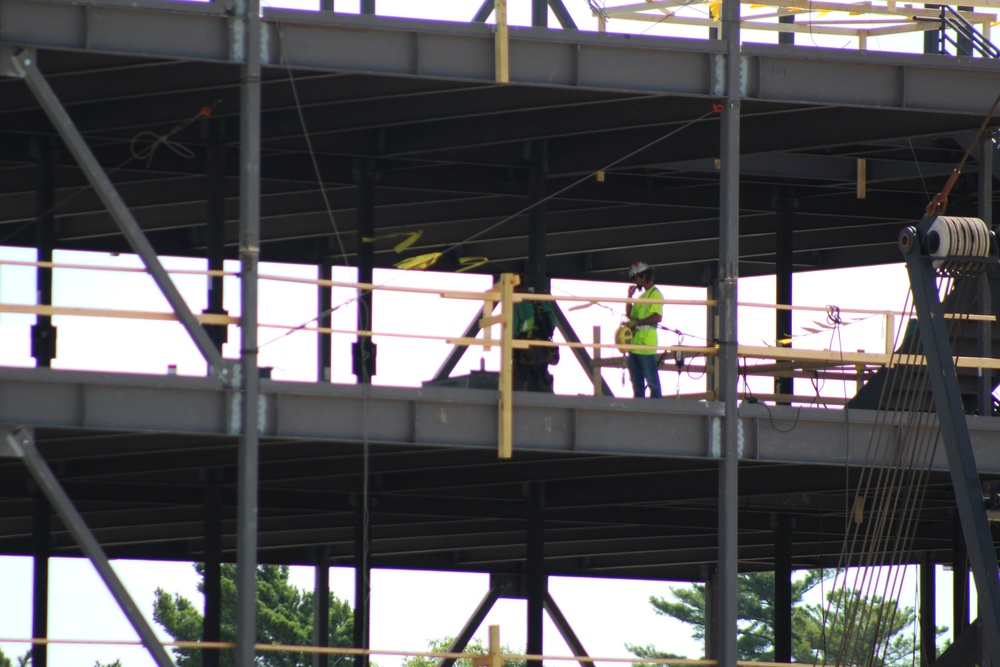 Army Corps of Engineers-led projecct to build new barracks continues at Fort McCoy