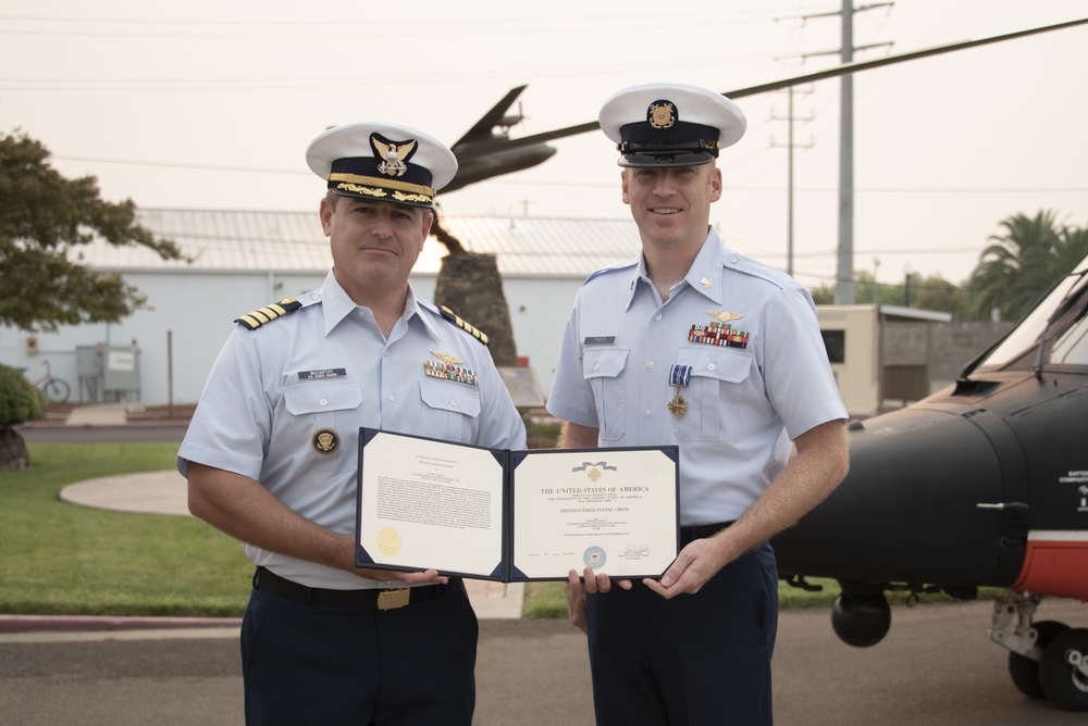 Coast Guard Aircrew Member Receives Distinguished Flying Cross