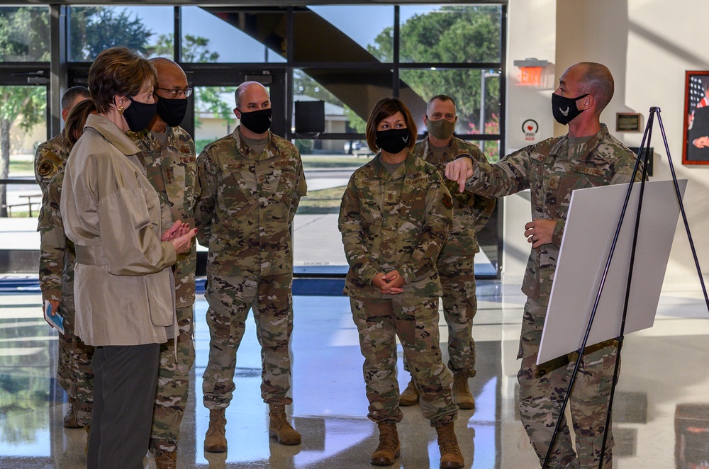 DVIDS - Images - Air Force top officials visit JBSA missions for first ...