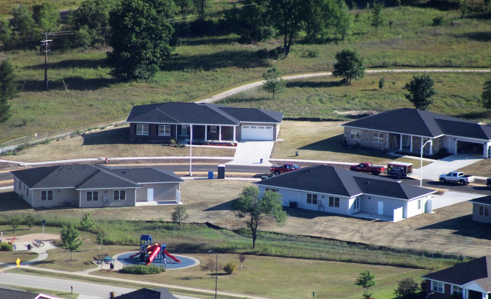 Construction of new military family housing nearly complete at Fort McCoy