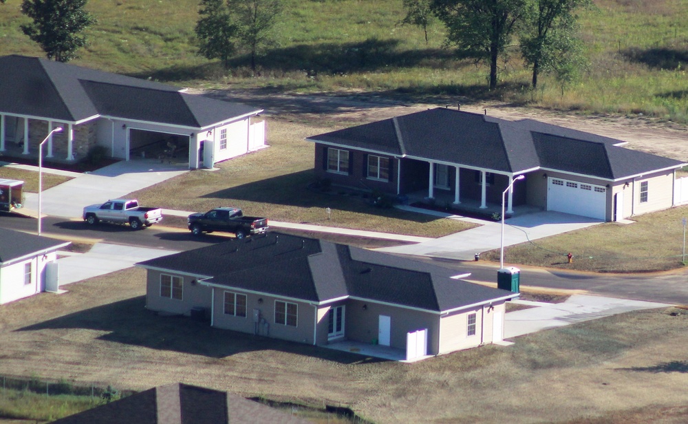 Construction of new military family housing nearly complete at Fort McCoy