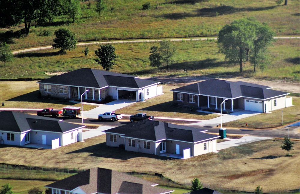 Construction of new military family housing nearly complete at Fort McCoy