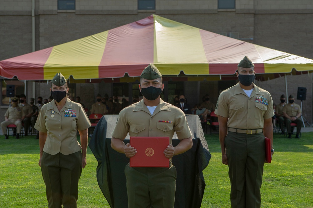 7th Engineer Support Battalion Marines Receive Marine Corps Engineer Association Awards