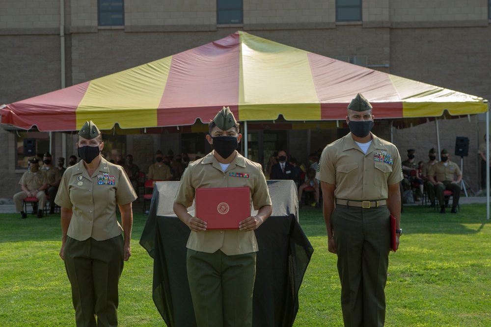 7th Engineer Support Battalion Marines Receive Marine Corps Engineer Association Awards