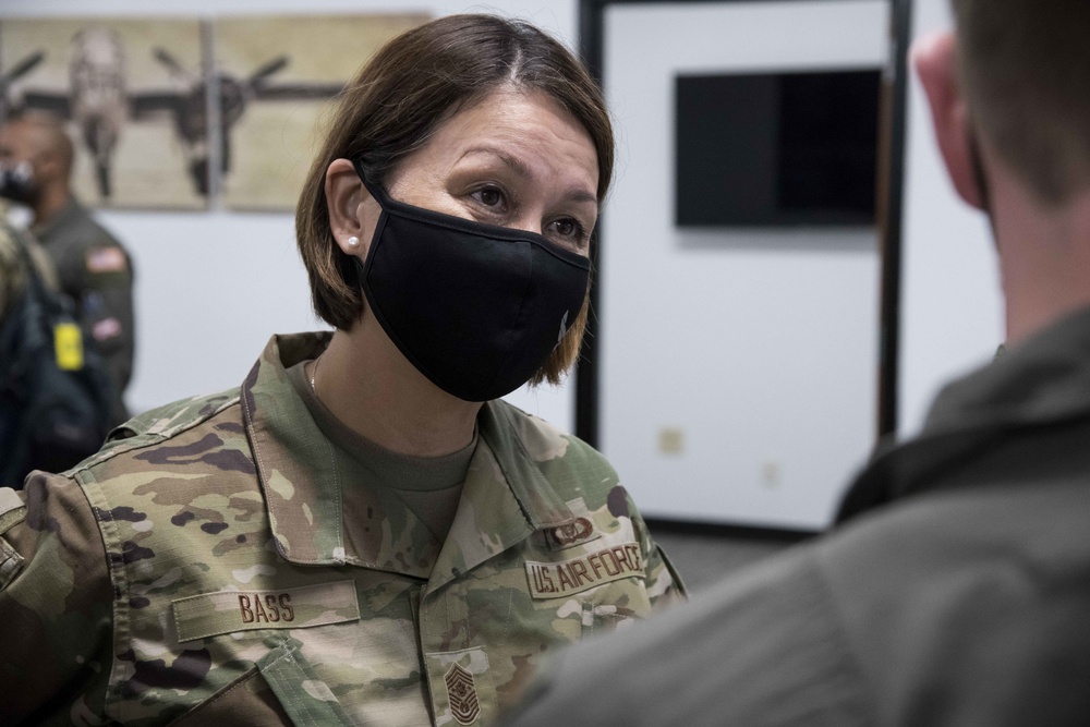 Air Force top officials visit JBSA missions for first combined trip