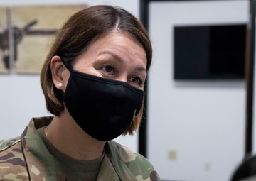 Air Force top officials visit JBSA missions for first combined trip