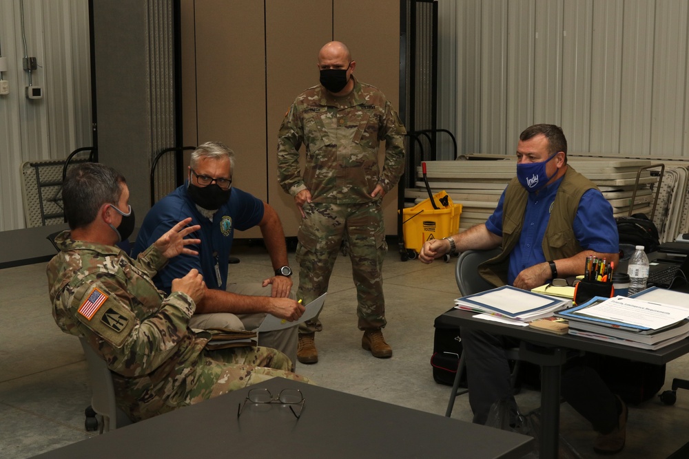 54th SFAB partners with First Army for second annual training event at Camp Atterbury IN, 12 August, 2020.