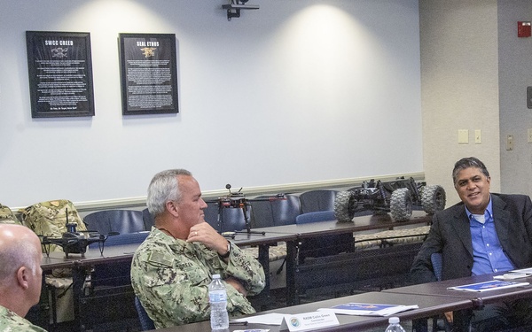 Acting Director of the Joint Artificial Intelligence Command (JAIC) Visits Naval Special Warfare Command.