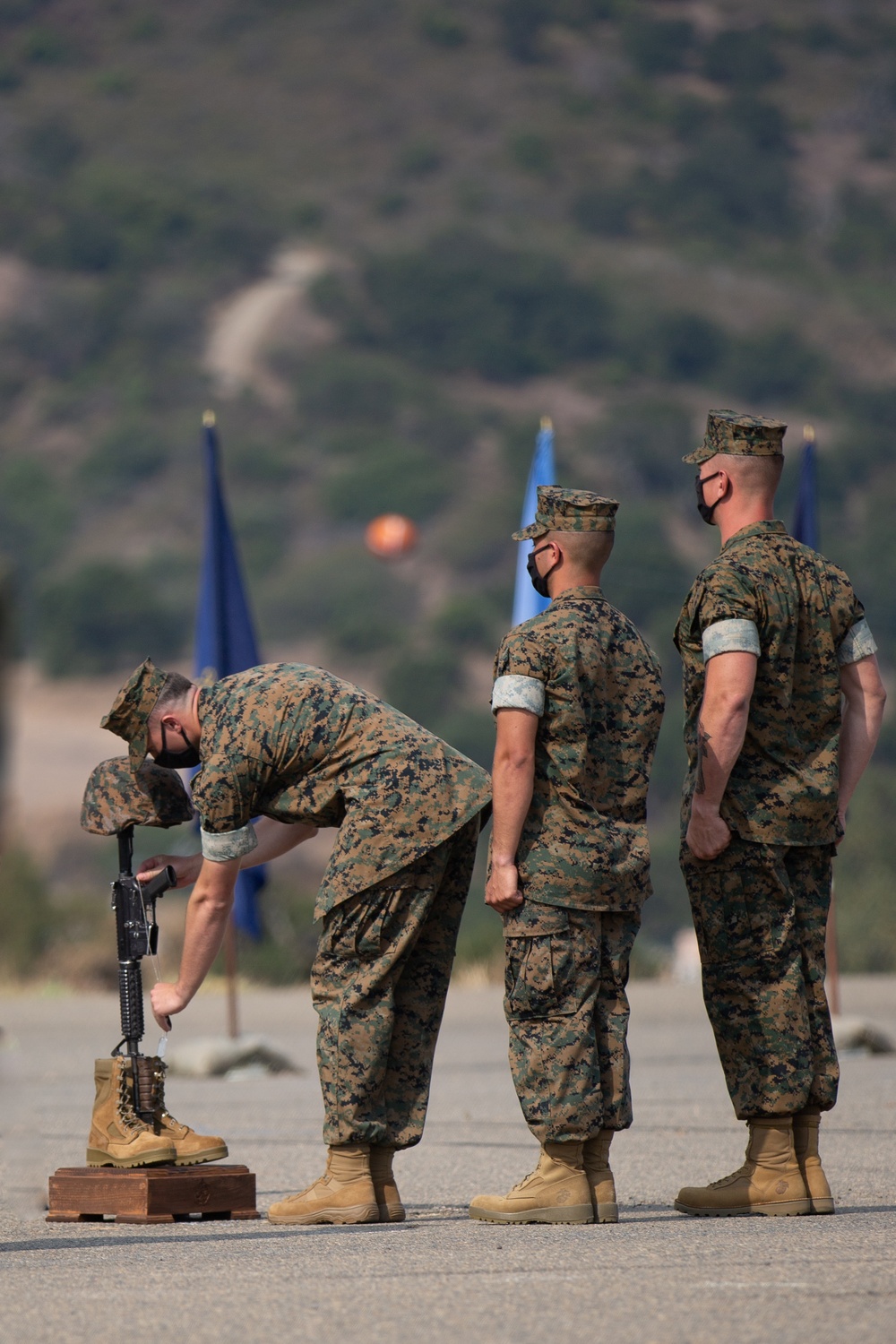 Battalion Landing Team 1/4 honors Marines, Sailor at memorial service