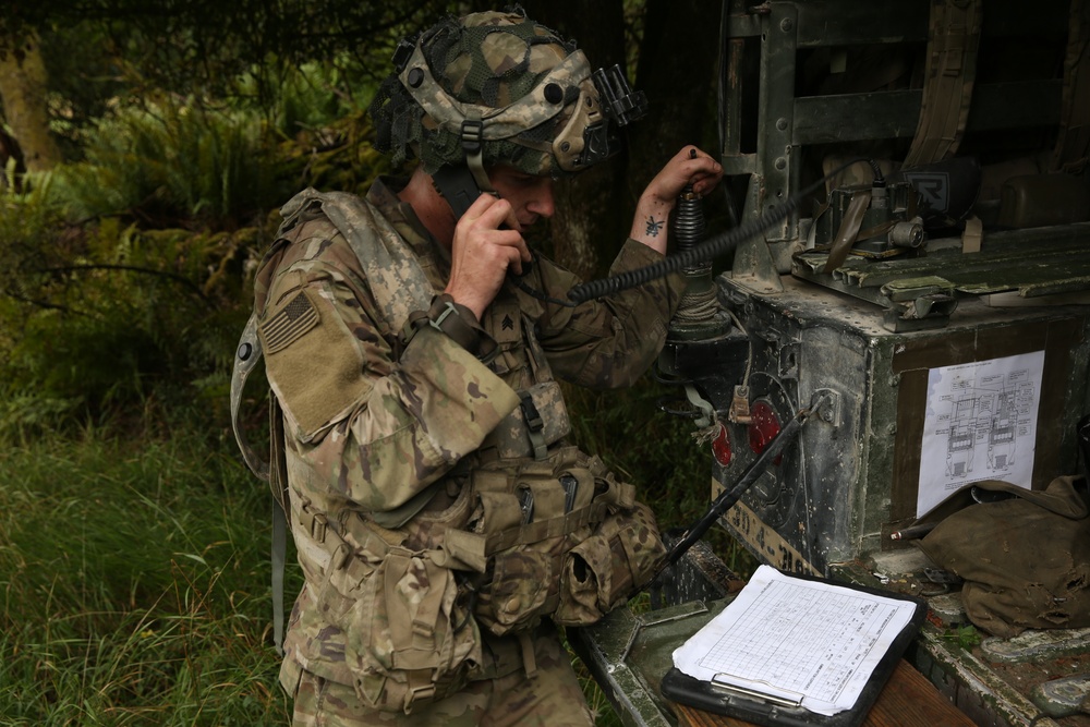 Soldiers train at Saber Junction 20