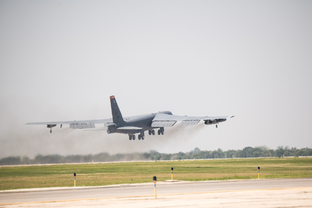 U.S. Air Force B-52s return to Europe for ally, partner training