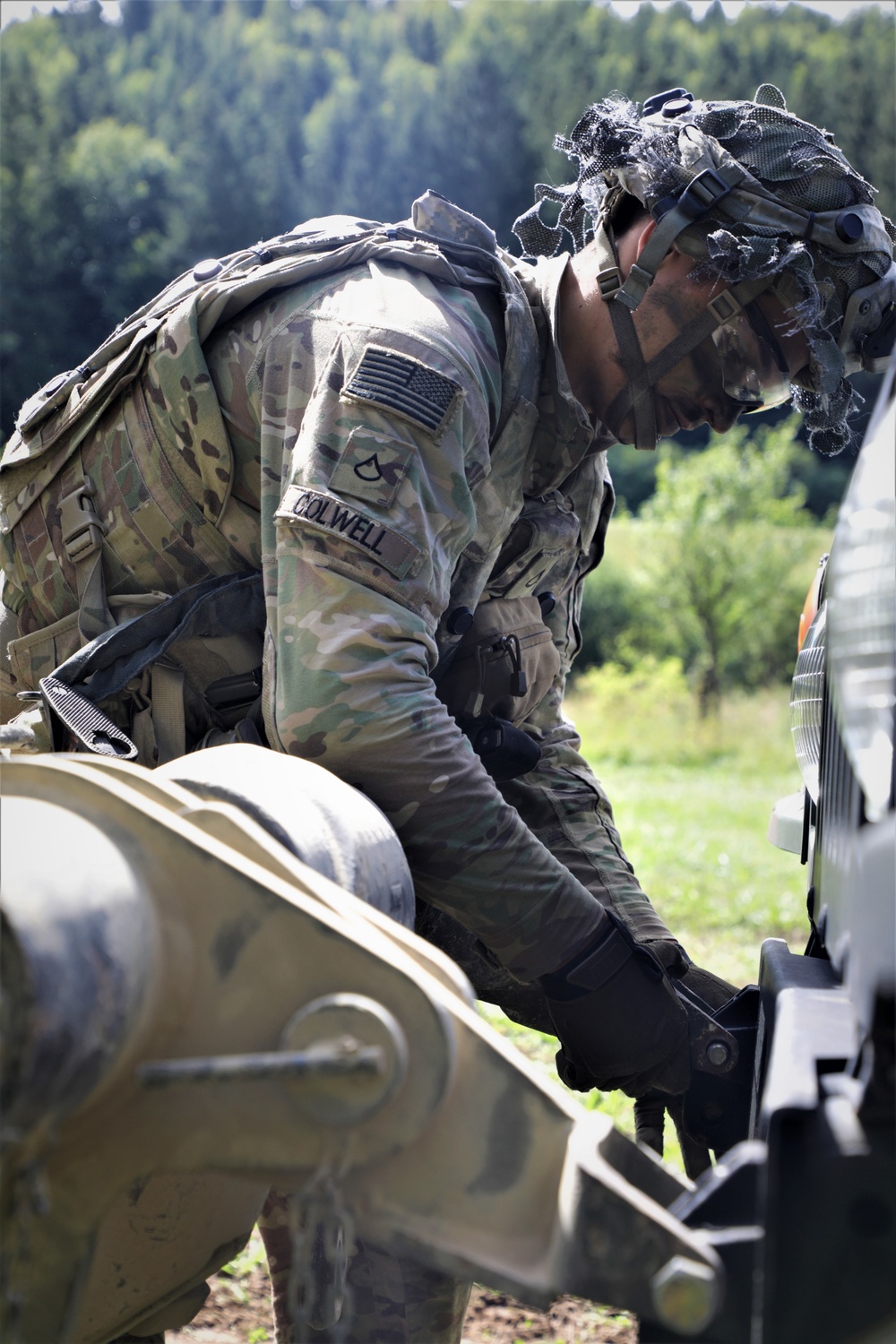 Hitching the HMMWV