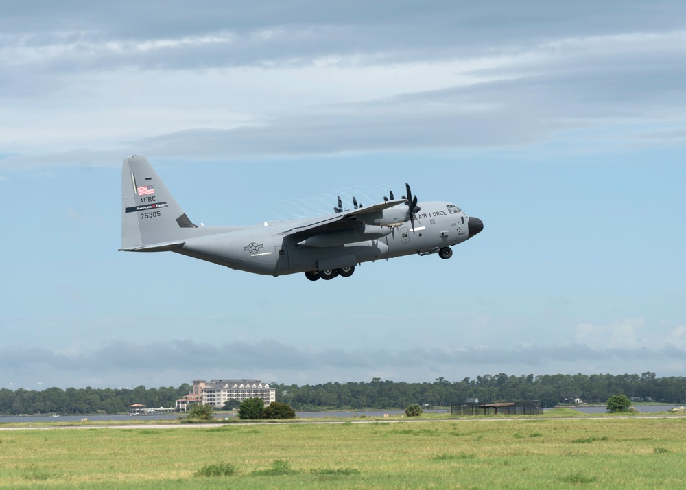 Wing evacuates aircraft, continues Tropical Storm Marco, Laura missions