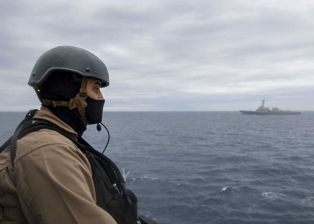 USS Thomas Hudner (DDG 116) and Royal Canadian Navy Participate in Medical, Damage Control, Security Scenarios Aboard Royal Canadian Navy Ship MV Asterix