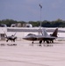 F-22 Raptors land at WPAFB