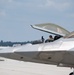 F-22 Raptors land at WPAFB