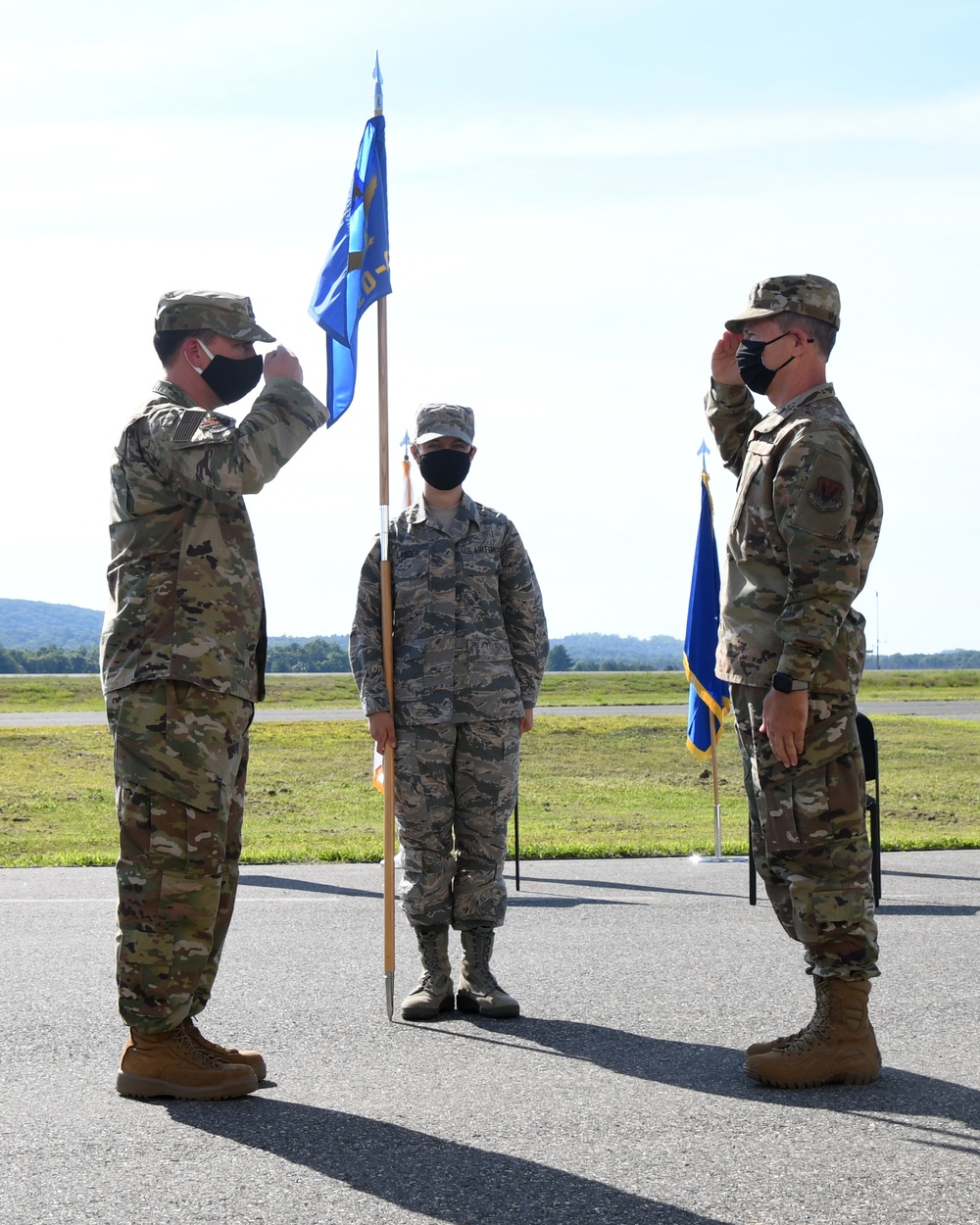 104th Medical Group's new commander assumes command