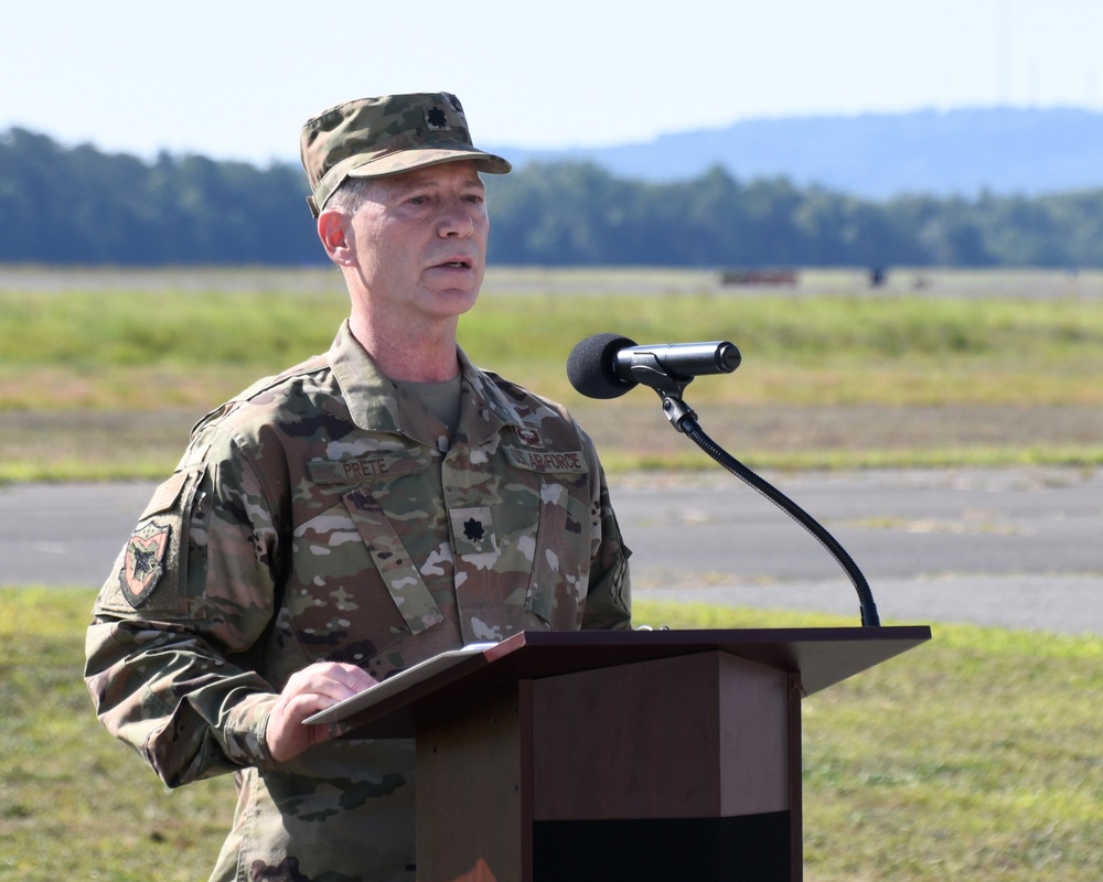 104th Medical Group's new commander assumes command