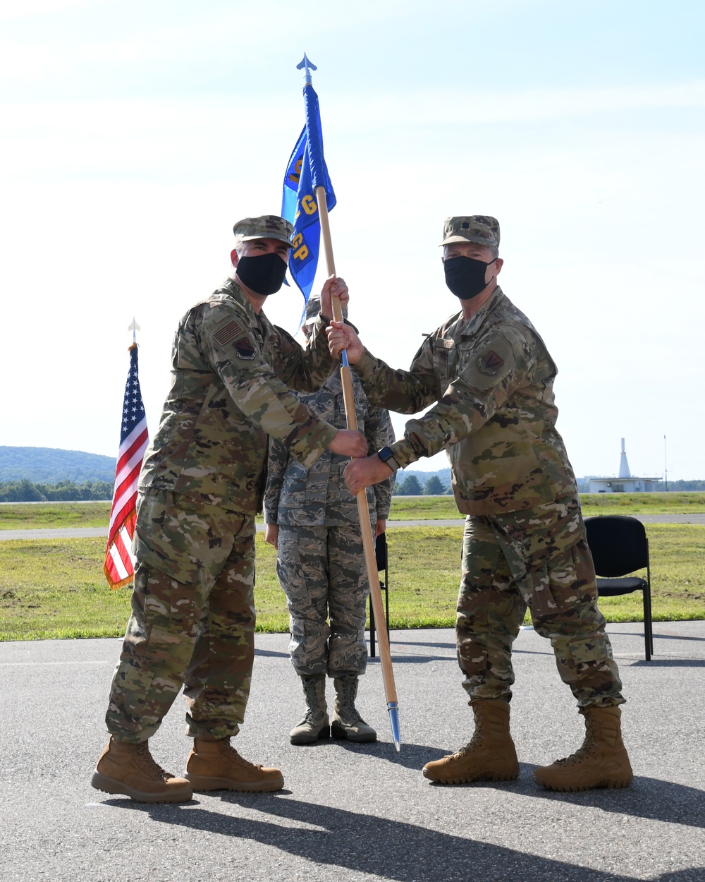 104th Medical Group's new commander assumes command