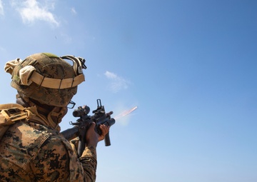 5th Air Naval Gunfire Liaison Company coordinates close air support and assault support during training